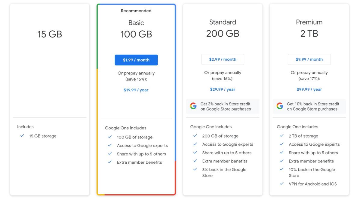 Can I get more than 100GB on Google Drive?