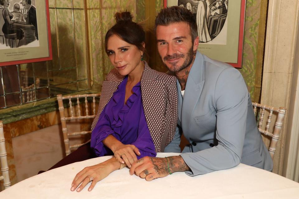 Victoria Beckham and David Beckham