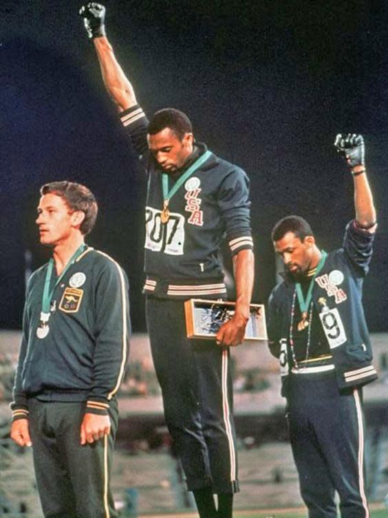 Black Power salute 50 years on: Iconic Olympics protest by Tommie Smith and John Carlos remembered