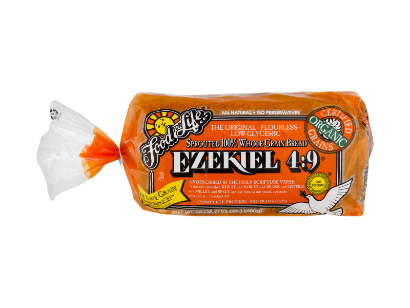 Food for Life Ezekiel 4:9 Bread, 24-ounce. (Photo: Walmart)