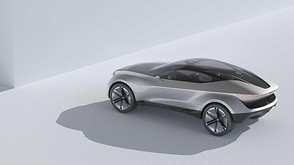 取材自幽浮和中國龍紋，KIA推出純電動轎跑車Futuron Concept揭示