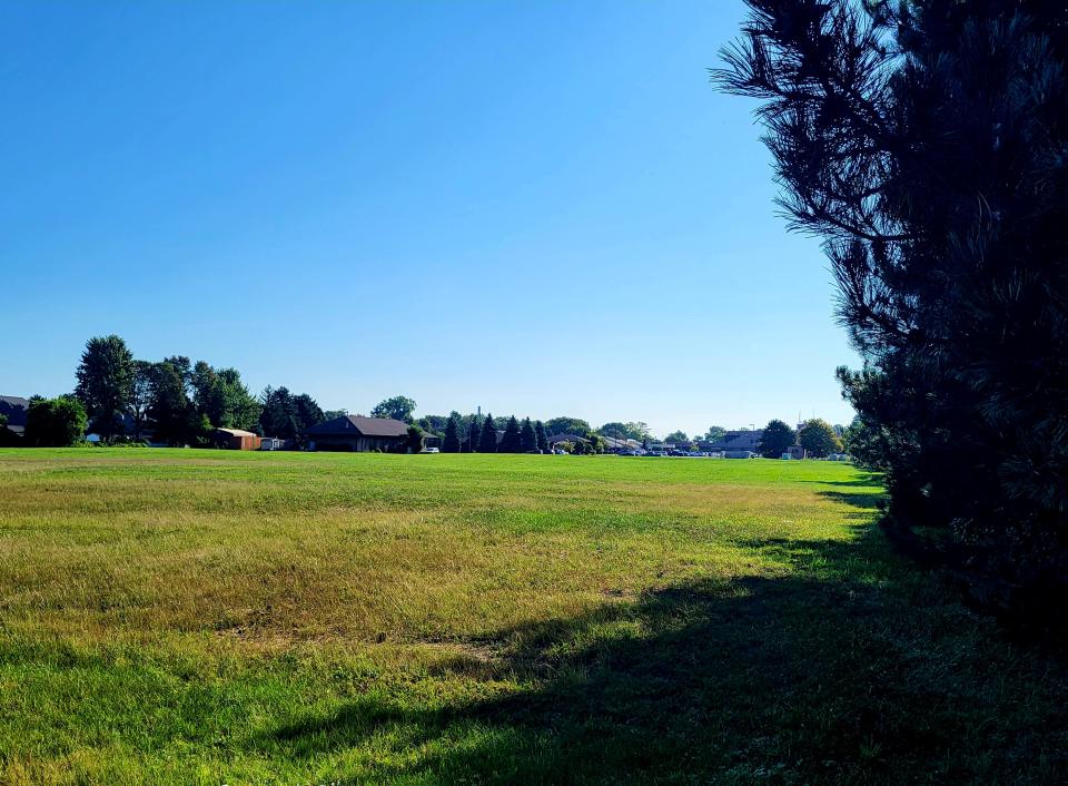 A 6.88-acre space is shown on Wednesday, Sept. 6, 2023, at 1403 Catherine McAuley Drive, where a second developer plans to build a senior assisted living and memory care facility near Lake Huron Medical Center in Port Huron.