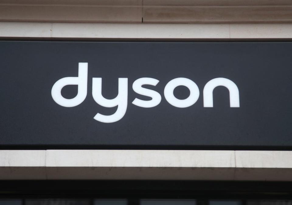 The accident happened at a Dyson plant in August 2019 (Yui Mok/PA) (PA Wire)