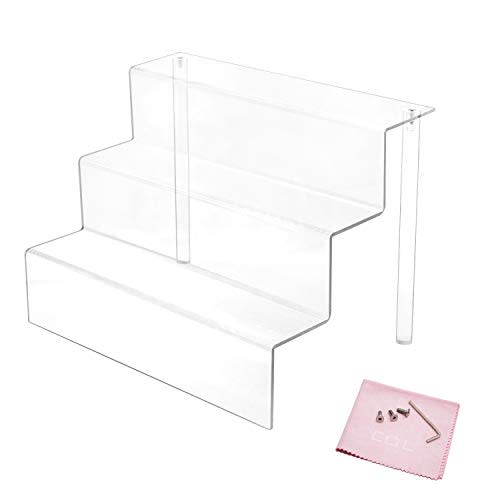 Acrylic Riser Display Stand Shelf (Amazon / Amazon)