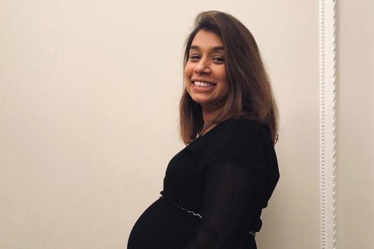 MP Tulip Siddiq, who is about to give birth to her second child