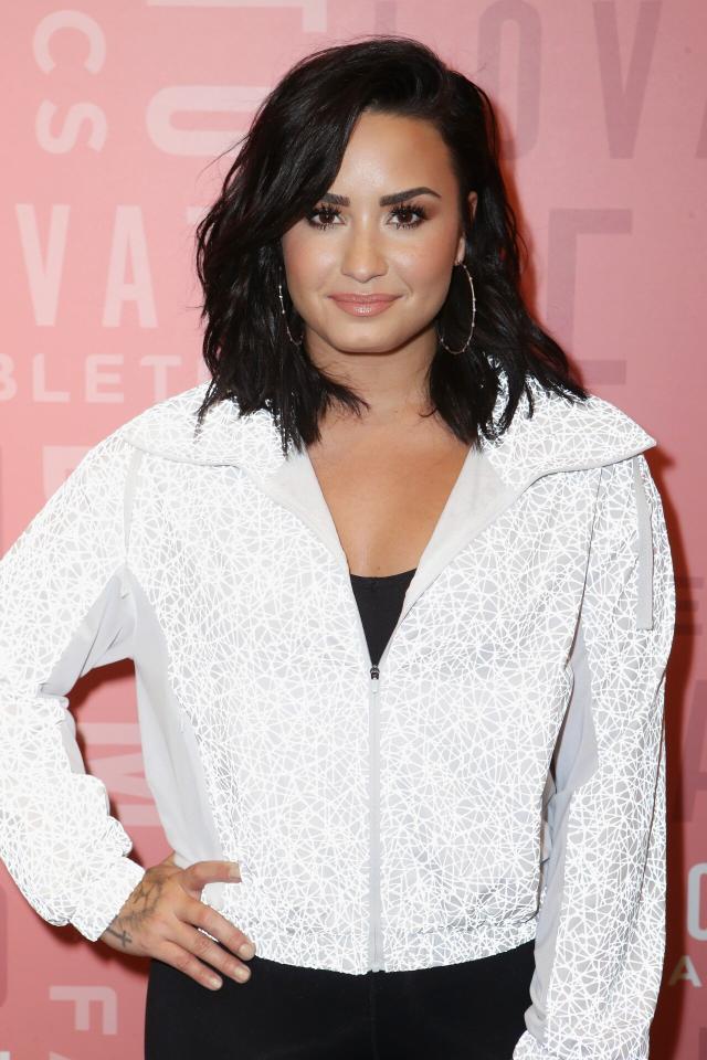 Demi Lovato declares she is 'Unbreakable' after working up a sweat at the  gym