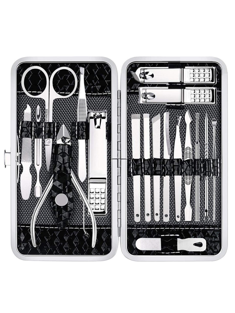 Yougai 18-Piece Stainless Steel Manicure Kit