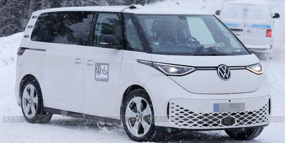 2024 vw idbuzz lwb spied