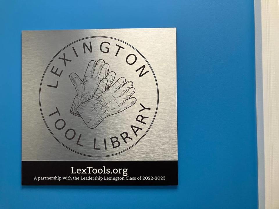 The Lexington Tool Library allows people to borrow tools for a small membership fee. The library opened at the Black and Williams Center on Georgetown Road on May 10, 2023. Beth Musgrave/bmusgrave@herald-leader.com