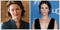 <p>Claire Foy pulled off playing a young Queen Elizabeth in <em>The Crown</em> so well that it was almost hard to imagine her looking any other way. In real life, Foy has darker hair and her style isn't nearly as old-fashioned as her character's. Actually, she doesn't really look like Queen Elizabeth on the red carpet at all! </p>