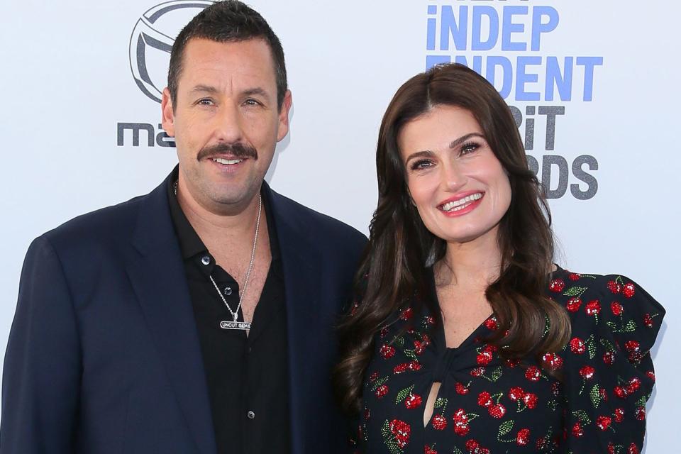 adam sandler and idina menze