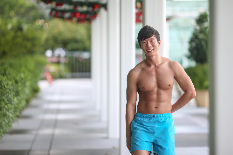 Singapore #Fitspo of the Week: Ben Tan. (PHOTO: Cheryl Tay)