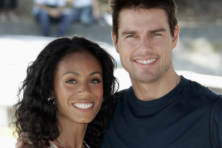 JADA PINKETT SMITH & TOM CRUISE COLLATERAL PHOTOCALL LIDO VENICE ITALY 03 September 2004