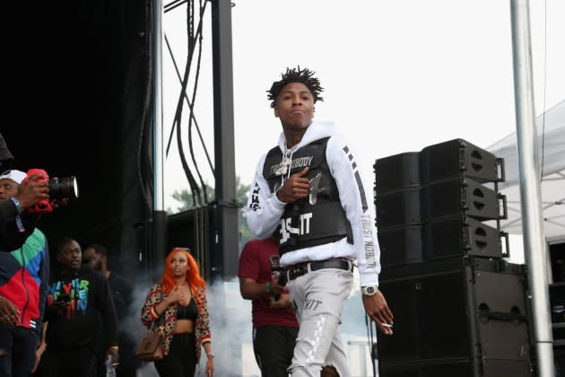 Youngboy Never Broke Again performing in 2019. - Credit: Gary Miller/Getty Images