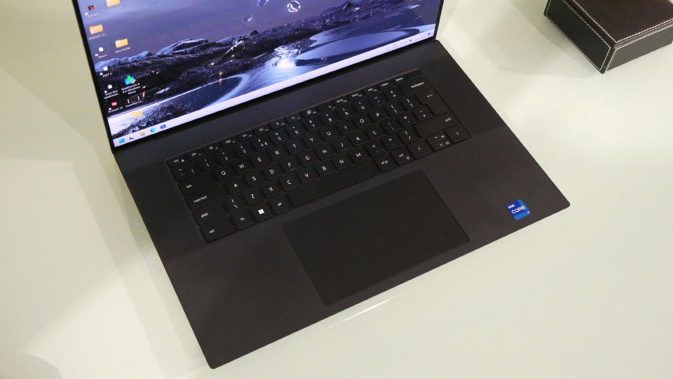 A Dell XPS 17 (2022) on a table