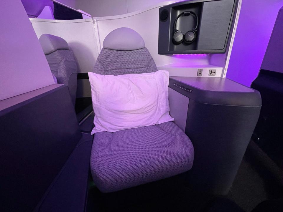 The new seats on future Air New Zealand long-haul flights.