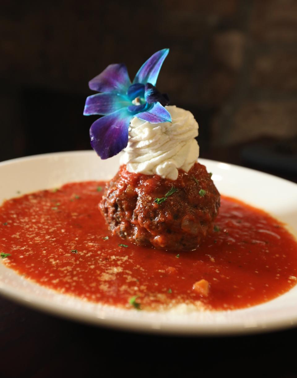 El Toro Meatball appetizer at El Toro Steakhouse in Congers Jan. 4, 2023.