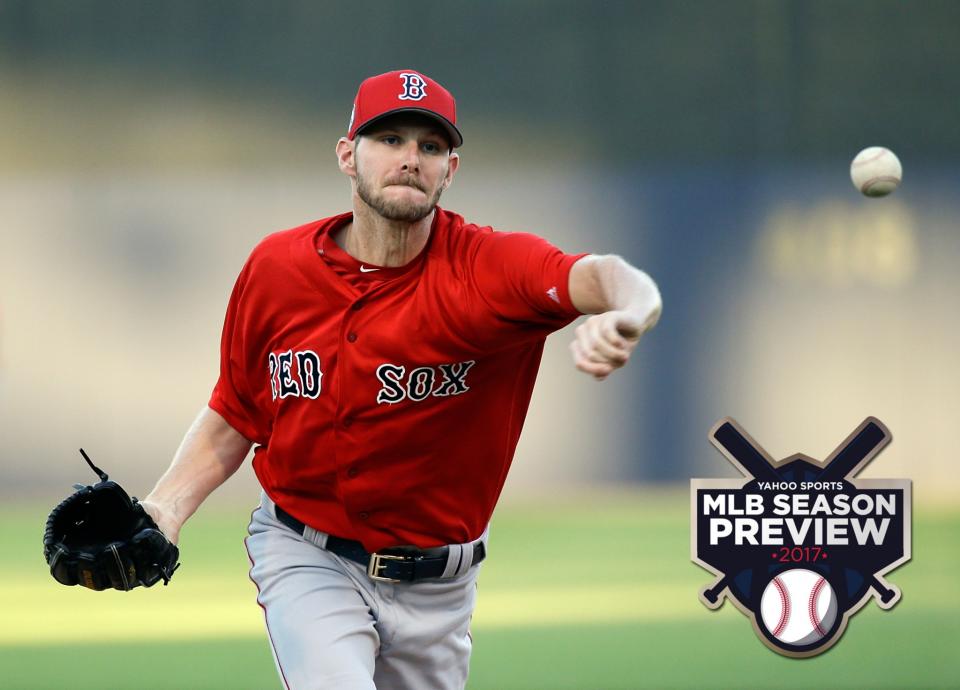 Chris Sale is in Boston now and the Red Sox's rotation could be fantastic. (AP)