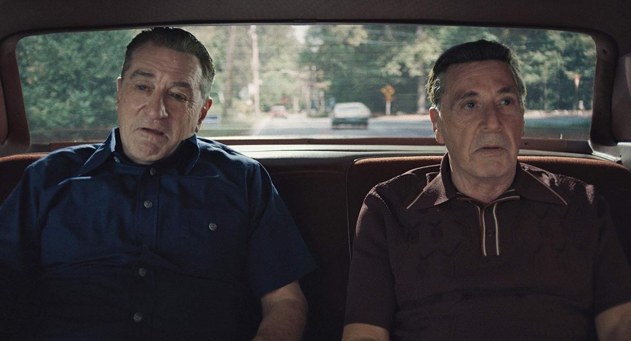 Robert DeNiro and Al Pacino in The Irishman