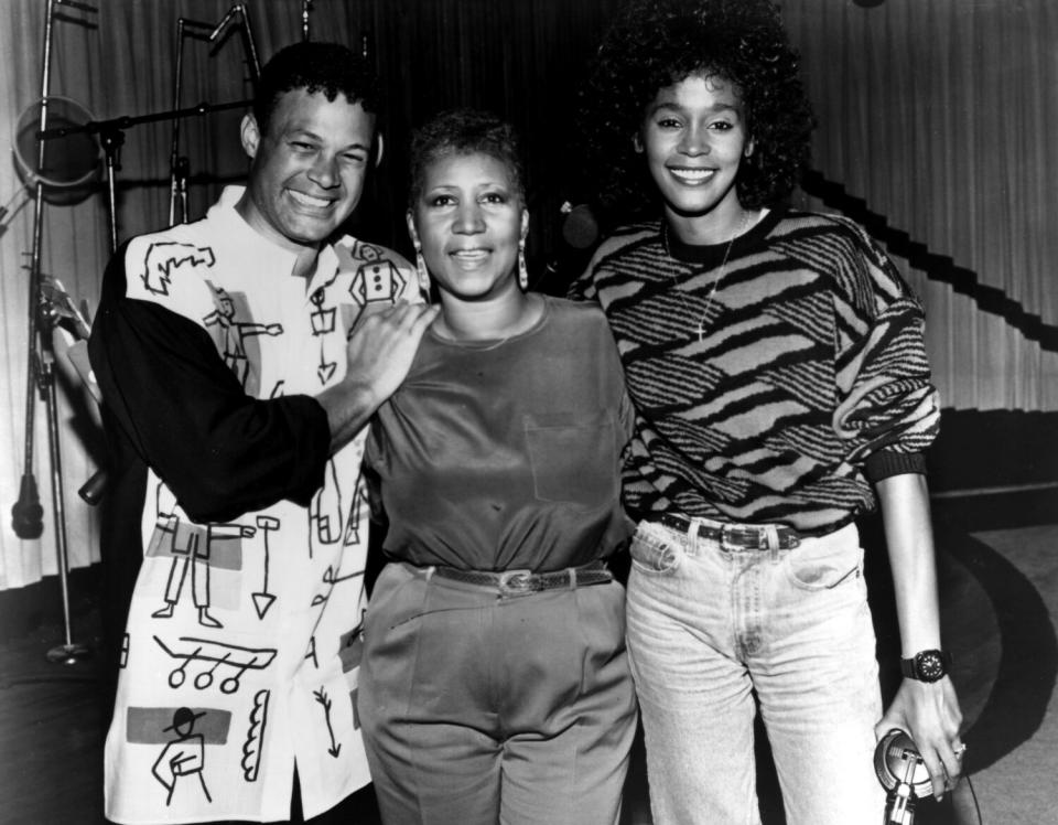 Narada Michael Walden, Aretha Franklin and Whitney Houston