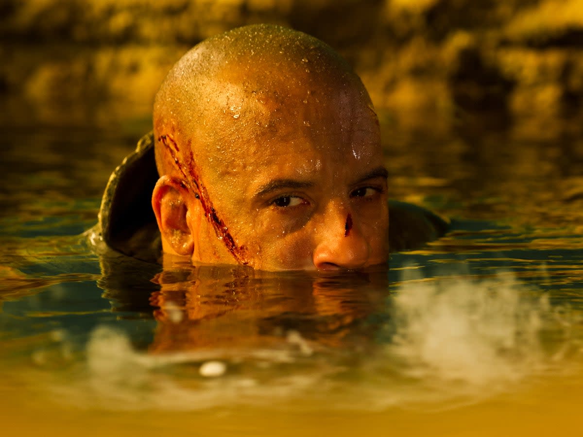 Vin Diesel in ‘Riddick' (Jan Thijs/Universal)