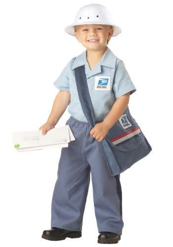 Toddler Mail Carrier Costume