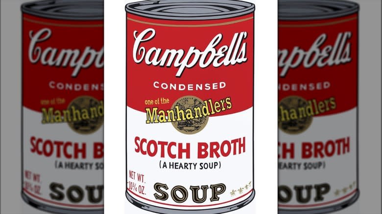 Warhol Campbell's scotch broth