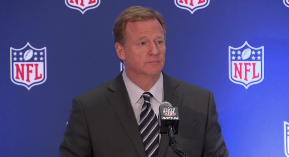 NFL Commissioner Roger Goodell, Oct. 18, 2017