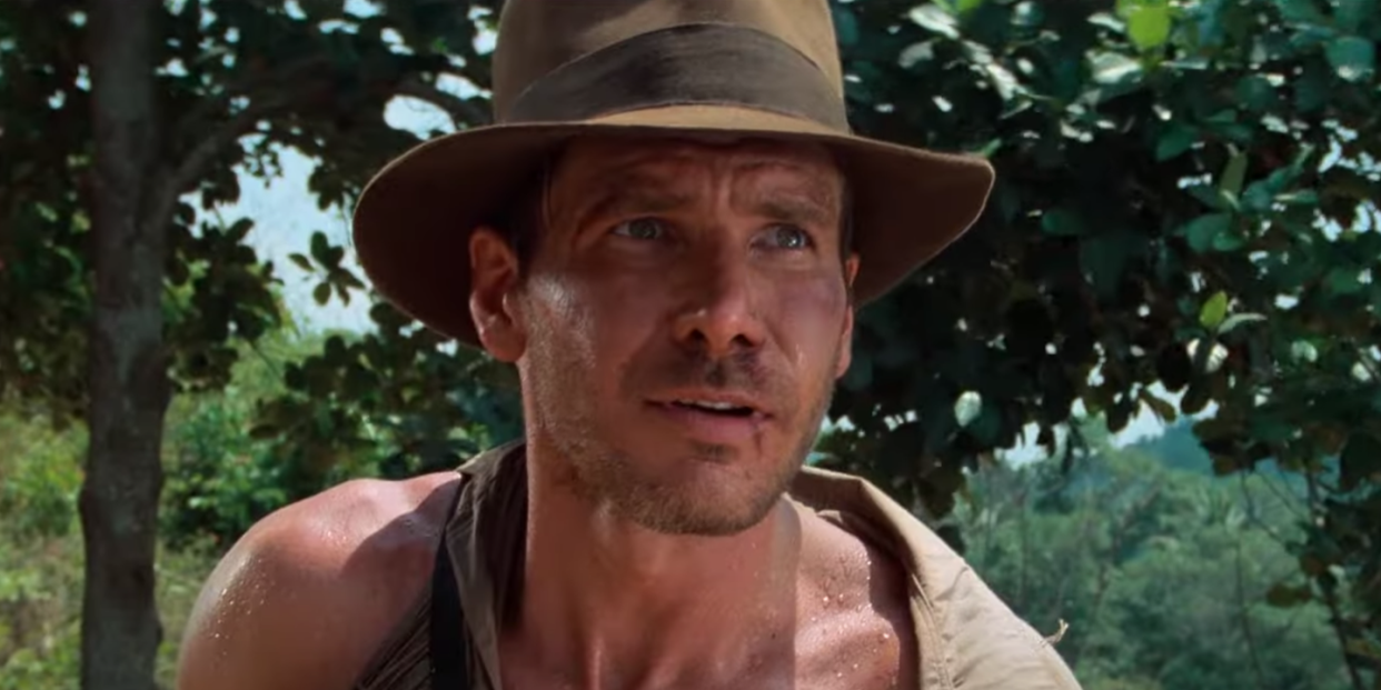 harrison ford in indiana jones and the temple of doom