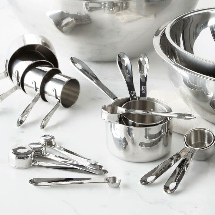All-Clad Stainless Steel Measuring Cups & Spoons Ultimate Set