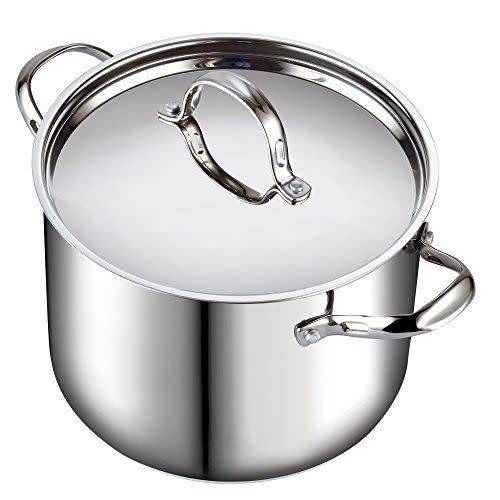 6) Cooks Standard 8-Quart Stainless Steel Stock Pot