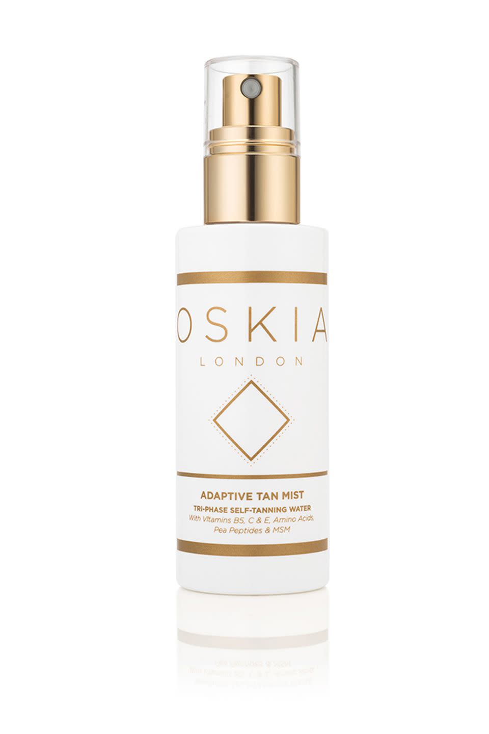 <p><strong>The product: </strong><a rel="nofollow noopener" href="https://www.oskiaskincare.com/?gclid=CjwKCAjwur7YBRA_EiwASXqIHCi5R8nQCWlMSnKg59GkhhGMkGc7ifbpZ1JS5I_nCLmUtDxb1Vs78RoCTVMQAvD_BwE" target="_blank" data-ylk="slk:Oskia Adaptive Tan Mist;elm:context_link;itc:0;sec:content-canvas" class="link ">Oskia Adaptive Tan Mist</a>, £48<br></p><p>If you struggle to keep your tan looking smooth and consistent, this adaptive mist, containing encapsulated DHA, amino acids and a natural melanin complex, will reinvigorate your glow.</p><p><strong>Launch date: </strong>1st May</p>