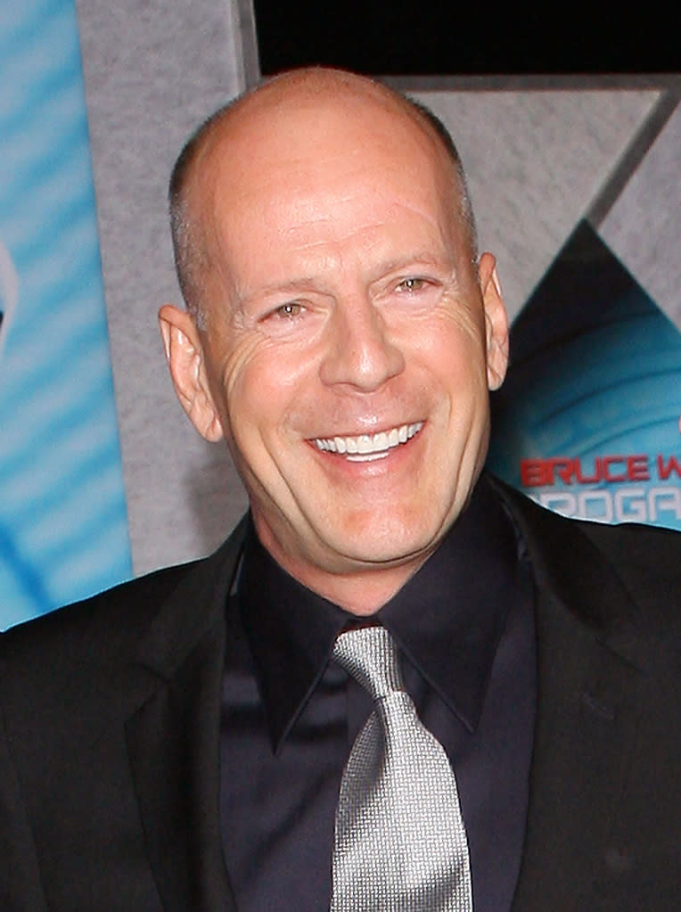 Surrogates LA premiere 2009 Bruce Willis