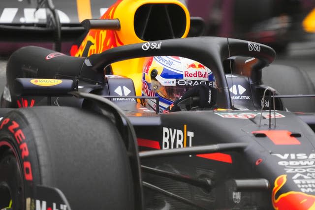 Max Verstappen in Baku