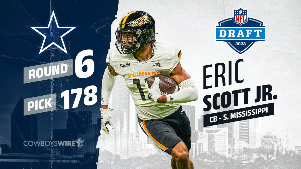 Cowboys select CB Eric Scott with Dolphins' traded pick No. 178