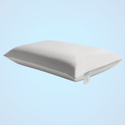 A cooling memory foam pillow