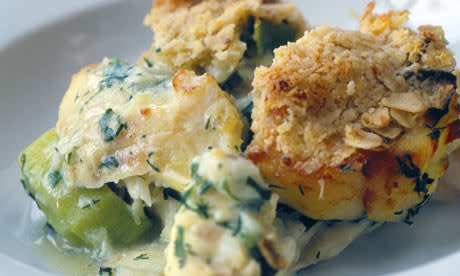 <span>Crumble Crust Fish Pie Photograph: Jonathan Lovekin</span><span>Photograph: Jonathan Lovekin</span>