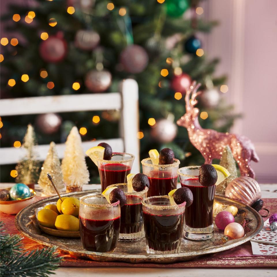 beetroot bloody mary soup shots