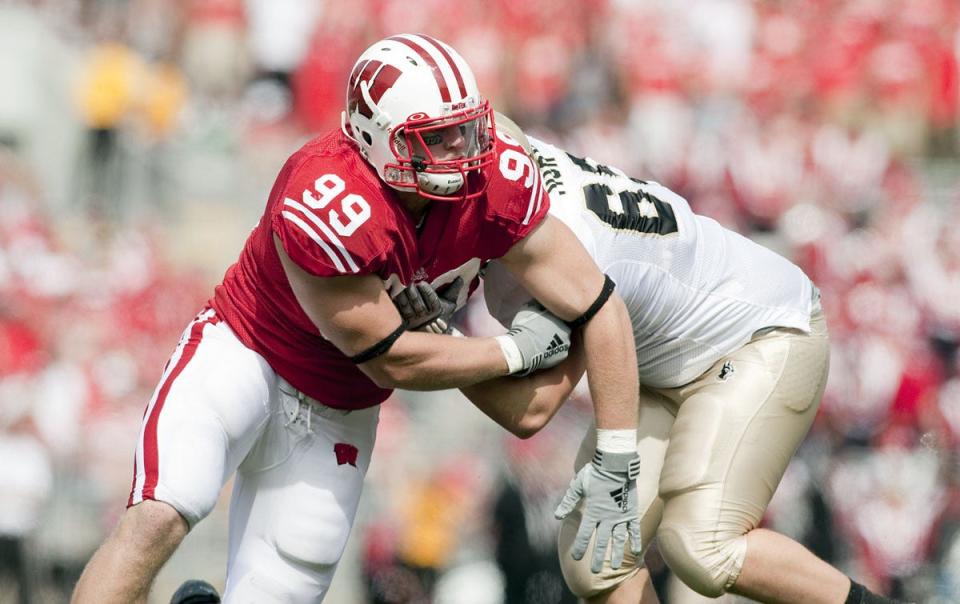 Wisconsin defensive end J.J. Watt recorded two sacks in Ohio State's last loss to the Badgers.