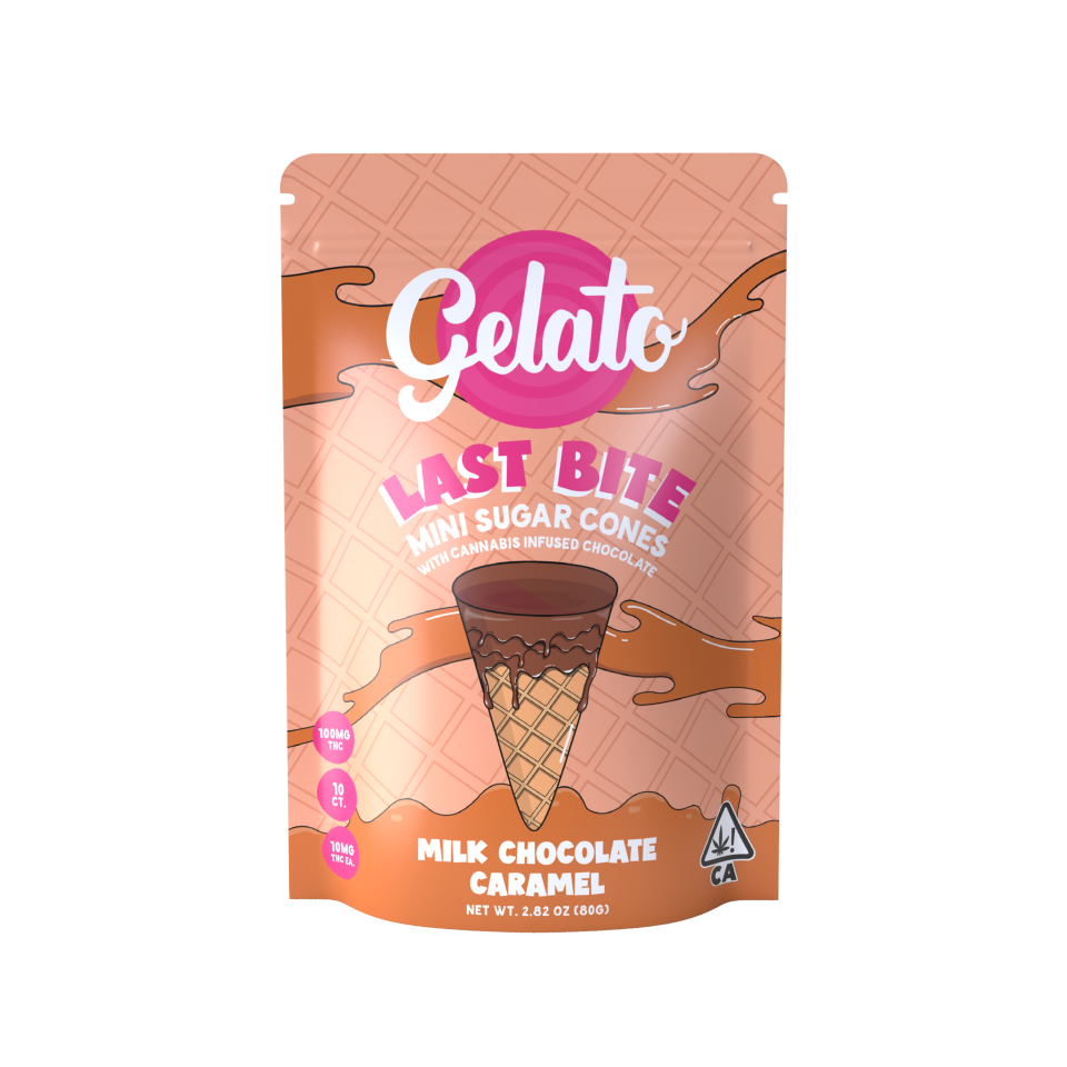 California cannabis company Gelato Canna Co. started selling its Last Bite edible, a waffle cone filled with chocolate, in Michigan in January 2024.