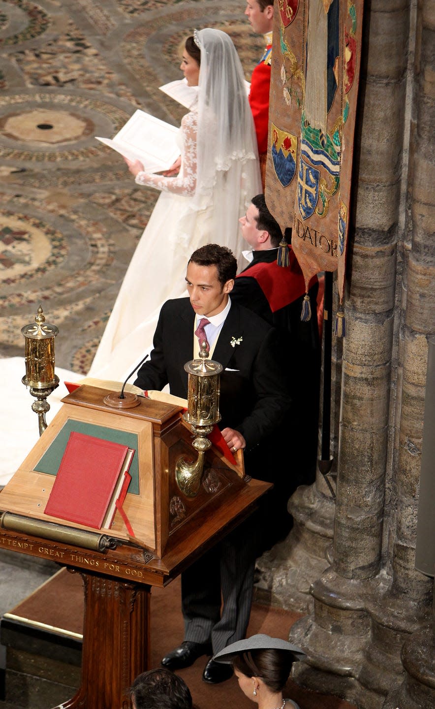 royal wedding the wedding ceremony takes place inside westminster abbey