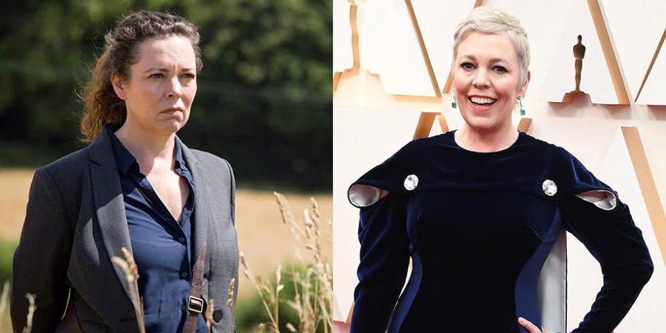 <p>Olivia Colman debuted a new platinum blonde pixie at the 92nd Academy Awards, making her look even more different from her <em>Broadchurch </em>character than before.</p>