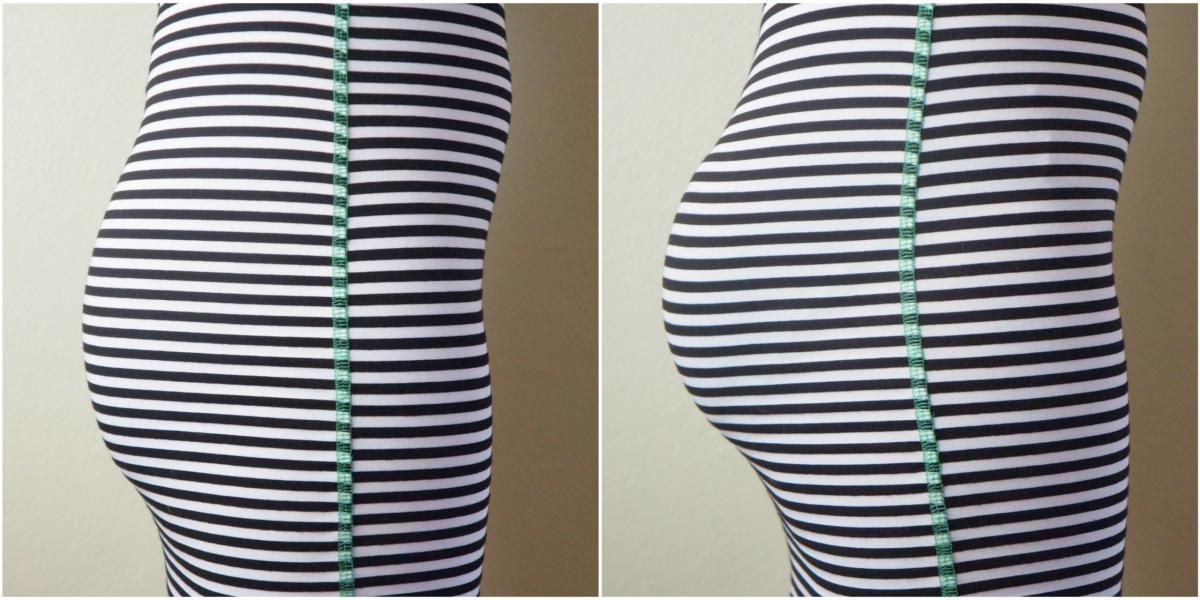 Padded Underwear BEFORE and AFTER - Caboost® Hi-rise Padded Panty