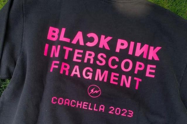 BLACKPINK and fragment design Tease Coachella Collaboration