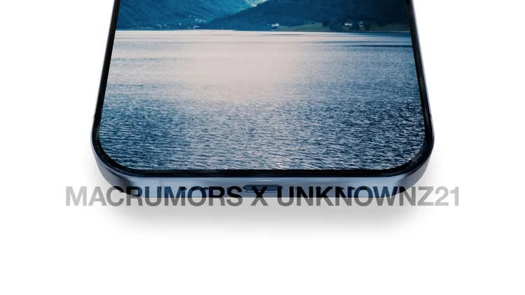 爆料達人@Unknownz21公布iPhone 15 Pro最新渲染圖，支援USB-C。照片來源@Unknownz21