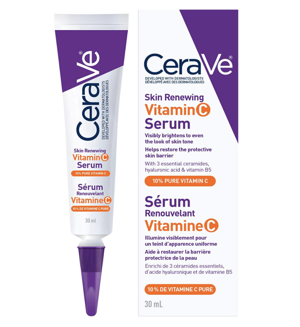 CeraVe Vitamin C Serum with Hyaluronic Acid (Photo via Amazon)