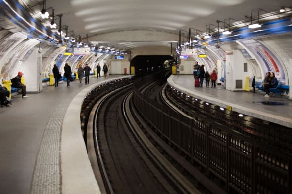 French transport chiefs have wasted millions on new underground escalators that are 10cm too wide.