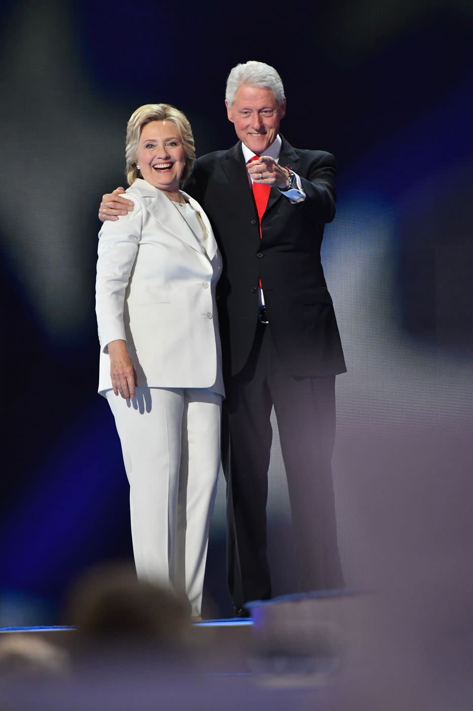 Hillary and Bill Clinton