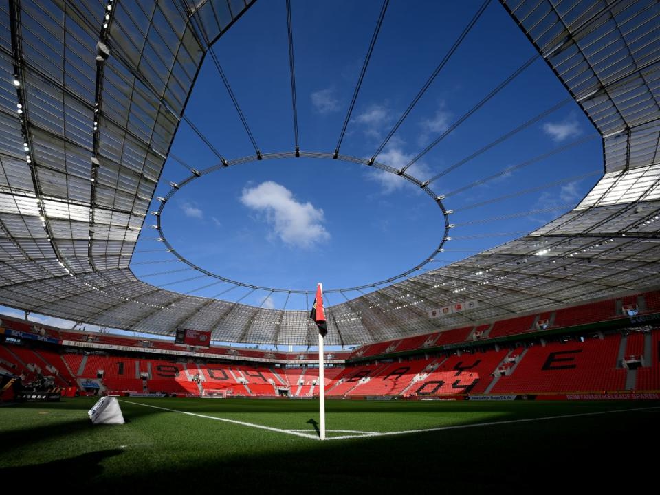A general view of the BayArena (Getty Images)