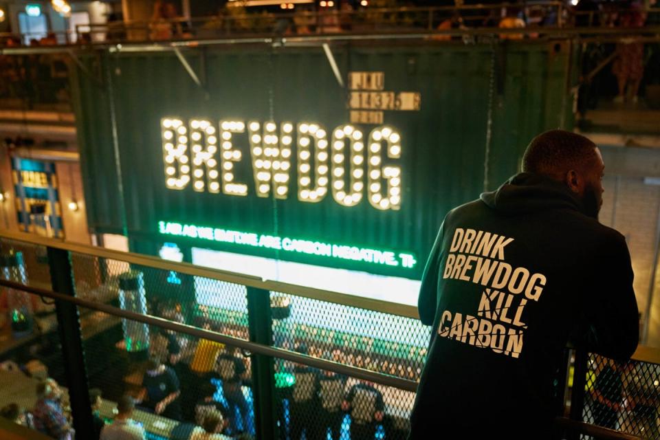 BrewDog has said it will shut six bars due to ‘spiralling’ energy costs (Simon Jacobs/PA) (PA Wire)